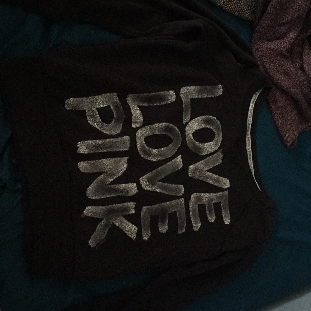 Black sweat shirt by Pink by Victoria’s Secret